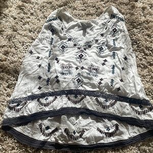 A tank top. Can dress it up or done